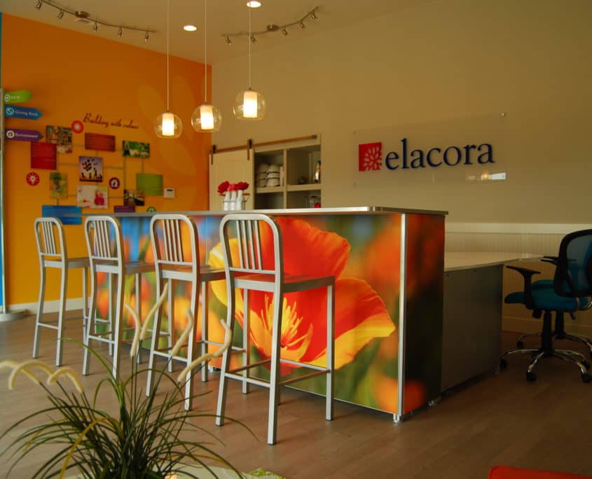 Elecora graphics Sales Center Graphics