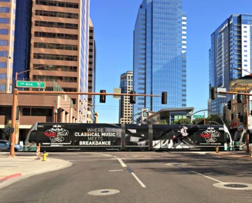 Red Bull Full Wrap Train Vehicle Wrap