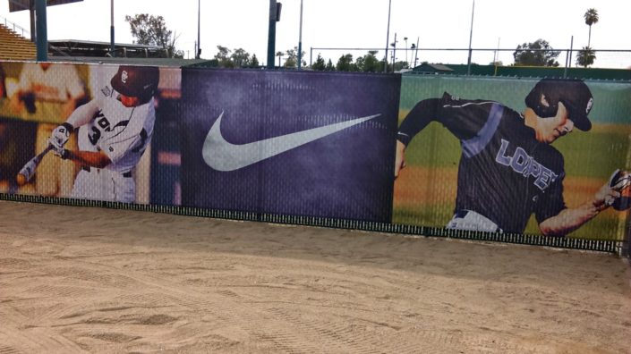 GCU Baseball Banner Banner supporting Grand Canyon University Baseball and Nike