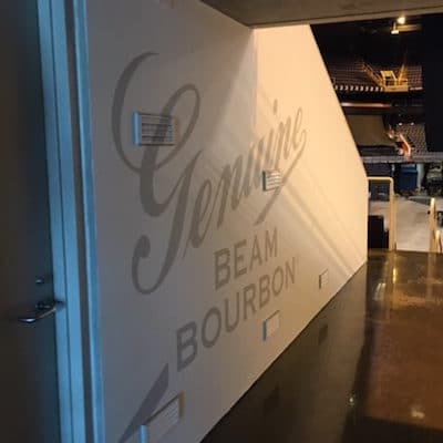 wall graphics for Jim Beam Wall murals are great for branding